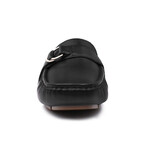 Charter Slip-On Side Buckle Loafers // Black (8)