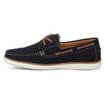 Harbor Lace-Up Boat Shoes // Black (8)