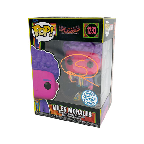 Shameik Moore Autographed 'Miles Morales' Funko Pop! Figure