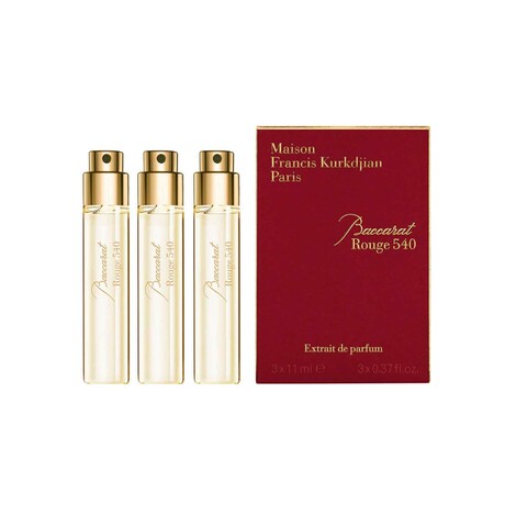 Unisex Fragrance // Maison Francis Kurkdjian Baccarat Rouge 540 3Pc Set EDP // 3 x 0.37 oz