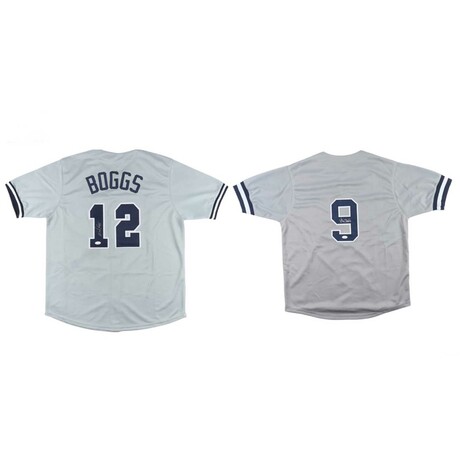 Wade Boggs Signed Yankees Jersey & Graig Nettles Signed Jersey