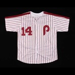 Pete Rose Signed Expos Jersey & Pete Rose Signed Phillies Jersey