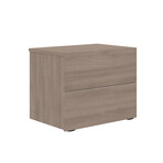 Ayla Nightstand In Brown Elm.