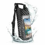 Mar Case Bundle // 2-Pack Floating Waterproof Phone Pouch +  2L Waterproof Bag + 10L Waterproof Bag