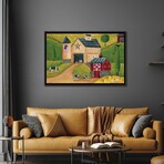 American Country Barns by Cheryl Bartley (18"H x 26"W x 1.5"D)