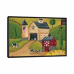 American Country Barns by Cheryl Bartley (18"H x 26"W x 1.5"D)