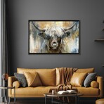 Highland Cow I by Studio Paint-Ing (18"H x 26"W x 1.5"D)