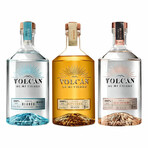 Volcan De Mi Tierra Blanco, Reposado & Anejo Cristalino Bundle Set of 3