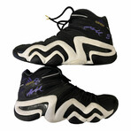 Kobe Bryant // Los Angeles Lakers // Autographed & Game Worn Adidas Crazy 8 Sneakers // Photo Matched From The 1998-1999 Season
