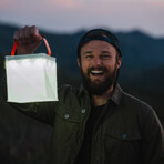 Max // Quick Inflate Solar Lantern with Phone Charger