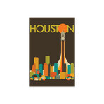 Houston Skyline I Print on Acrylic Glass by Jazzberry Blue (16"H x 24"W x 0.25"D)