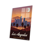 Los Angeles Print on Acrylic Glass by IdeaStorm Studios (16"H x 24"W x 0.25"D)