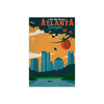 Atlanta Print on Acrylic Glass by IdeaStorm Studios (16"H x 24"W x 0.25"D)