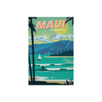 Maui Print on Acrylic Glass by IdeaStorm Studios (16"H x 24"W x 0.25"D)