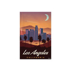 Los Angeles Print on Acrylic Glass by IdeaStorm Studios (16"H x 24"W x 0.25"D)