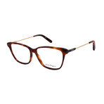 Salvatore Ferragamo  // Men's // SF2851 214 Square Optical Glasses // Light Havana +  Clear Demo Lenses