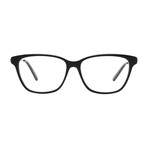 Salvatore Ferragamo  // Men's // SF2851 001 Square Optical Glasses // Black Gold +  Clear Demo Lenses