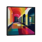 Chromatic Passage by Abol Bahadori (12"H x 12"W x 1.5"D)