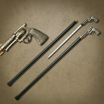 Pistol Sword Cane // 34"