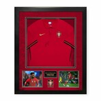 Bruno Fernandes // Portugal // Autographed Jersey + Framed