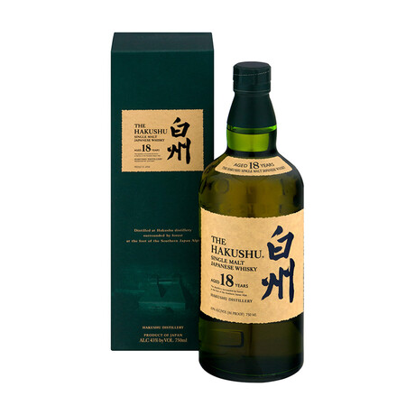 The Hakushu 18 Year Single Malt Whisky // 750 ml