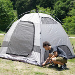 THE One Touch Dome Tent (M) // Gray