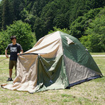 THE One Touch Dome Tent (M) // Gray