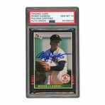 Roger Clemens // 1985 Donruss // Autographed // Rookie Card // PSA 10 Auto Grade