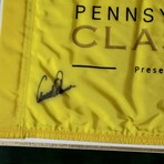 Arnold Palmer // Autographed Marconi Pennsylvania Classic Golf Flag + Framed