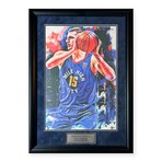 Nikola Jokic // Denver Nuggets // Autographed Photograph + Framed