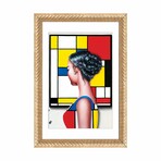 Mondrian's Art Lover II by Liva Pakalne Fanelli (24"H x 16"W x 1"D)