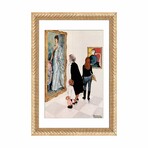 Picasso vs. Sargent by Norman Rockwell (24"H x 16"W x 1"D)