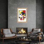 Mondrian's Art Lover II by Liva Pakalne Fanelli (24"H x 16"W x 1"D)