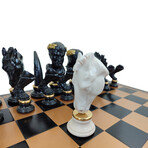 Handmade Greek Style Chess Set // 2019CM203GN