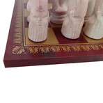 Soapstone Hand-carved Chess Set //1014CM-203GR