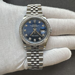 Rolex Ladies Datejust 36 Blue Automatic // Year 2021 // 126284RBR // Pre-Owned