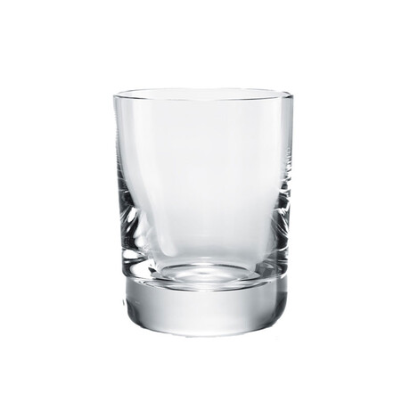 Perfection Double Old Fashioned Crystal Tumbler // Single Glass