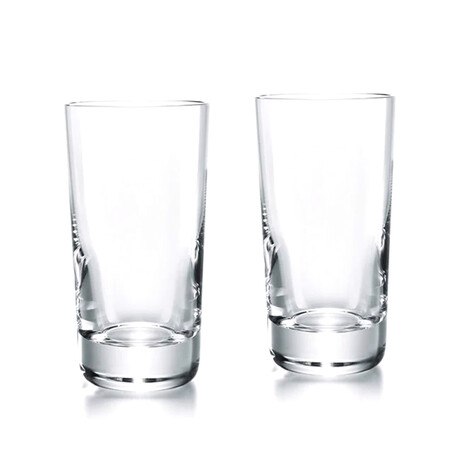 Perfection Highball Crystal Glasses // Set of 2