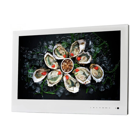 Parallel AV Kitchen Cabinet Smart TV w/Lift // 23.8" // White