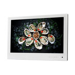 Parallel AV Kitchen Cabinet Display/Monitor w/Lift // 23.8" // White