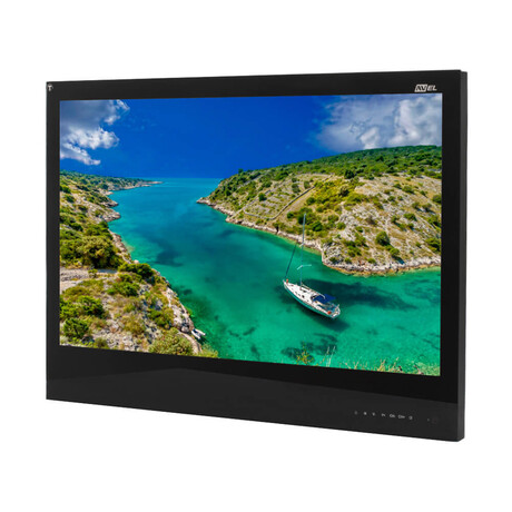 Parallel AV Kitchen Cabinet Smart TV w/Lift // 23.8" // Black