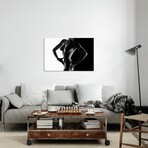 Nude Black Versus White I Print on Acrylic Glass by Johan Swanepoel (24"H x 16"W x 0.25"D)