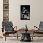 Nude Woman On Chair I Print on Acrylic Glass by Johan Swanepoel (16"H x 24"W x 0.25"D)