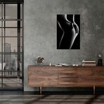 Sensual Nude Woman XX Print on Acrylic Glass by Johan Swanepoel (16"H x 24"W x 0.25"D)