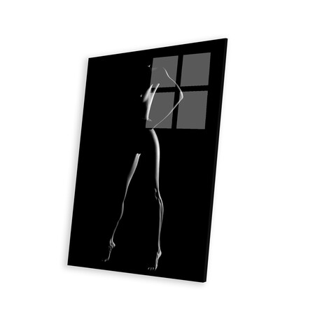 Nude Woman Bodyscape LXXX Print on Acrylic Glass by Johan Swanepoel (16"H x 24"W x 0.25"D)