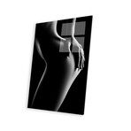 Sensual Nude Woman XX Print on Acrylic Glass by Johan Swanepoel (16"H x 24"W x 0.25"D)