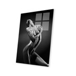 Naked Lady XX Print on Acrylic Glass by George Mayer (16"H x 24"W x 0.25"D)