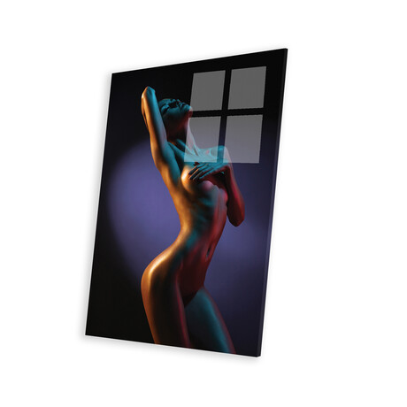 Color Of The Night I Print on Acrylic Glass by George Mayer (16"H x 24"W x 0.25"D)