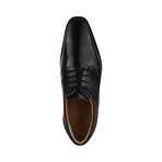 Donald // Men’s Leather Lace-Up Dress Shoes // Black (US: 9.5)