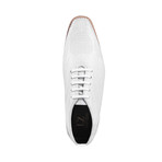 Lava // Textil Printed Lace-Up // White (US: 10)